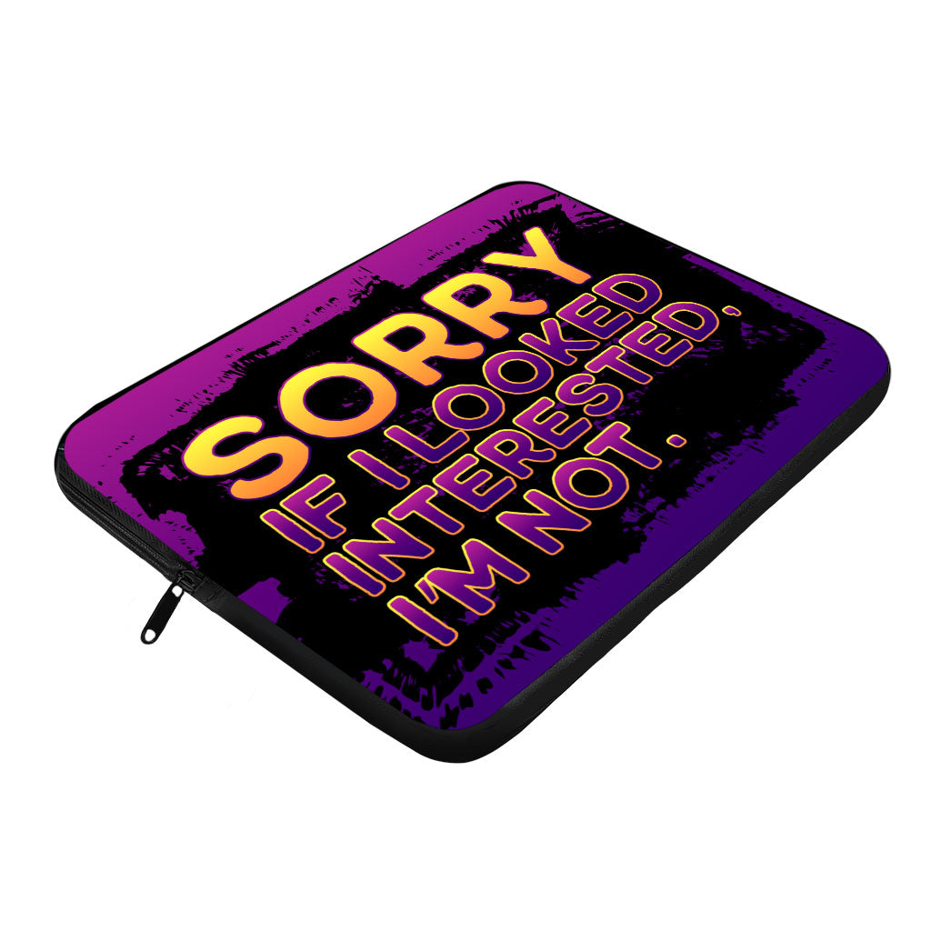 Sarcastic MacBook Air 14" Sleeve - Graphic Laptop Sleeve - Funny Design MacBook Sleeve