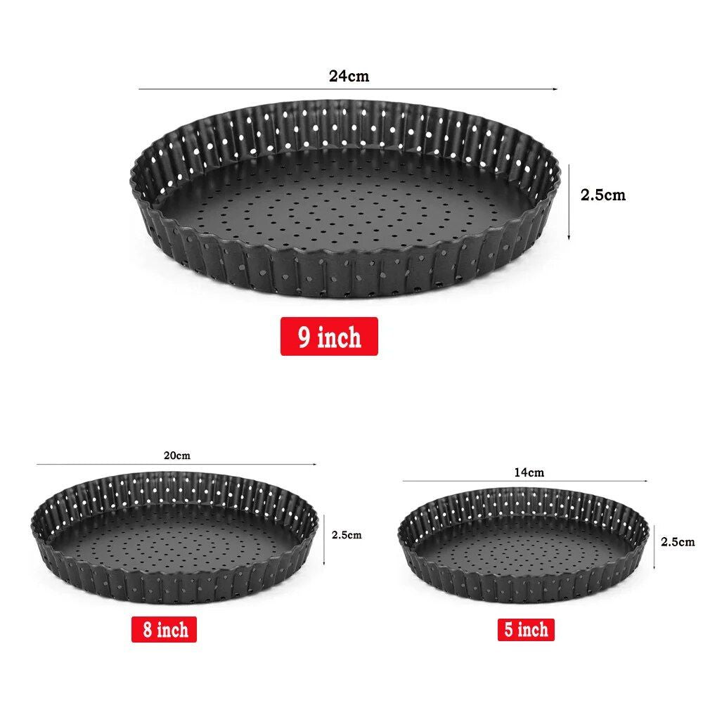 Versatile Non-Stick Carbon Steel Pizza and Baking Pan