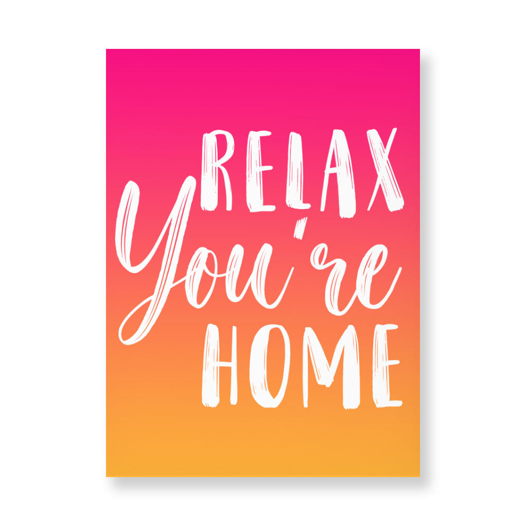 Relax Wall Picture - Best Design Stretched Canvas - Printed Wall Art