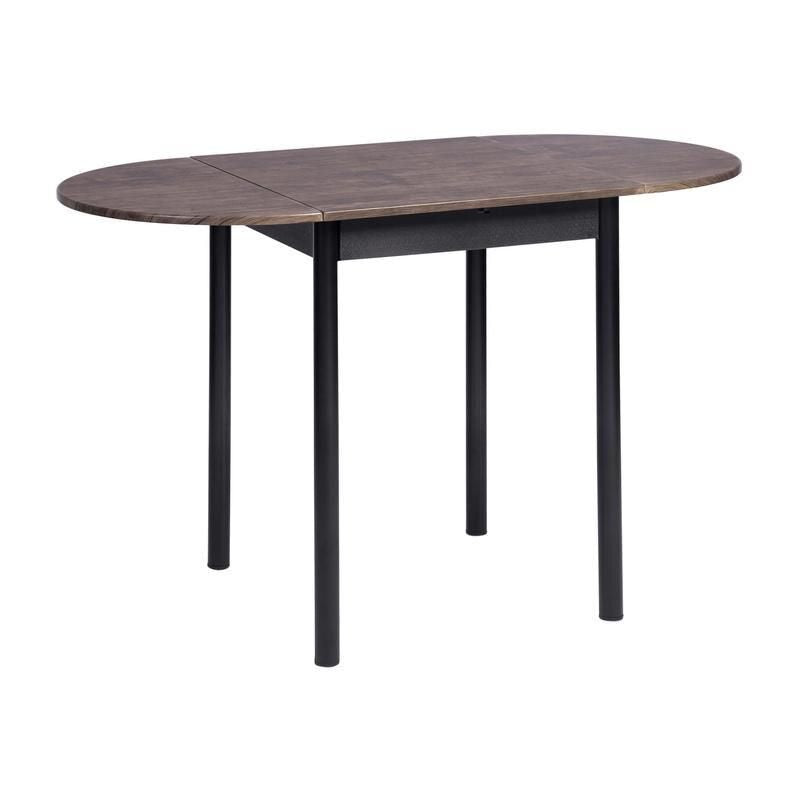 Chic Extendable Oval Drop Leaf Dining Table