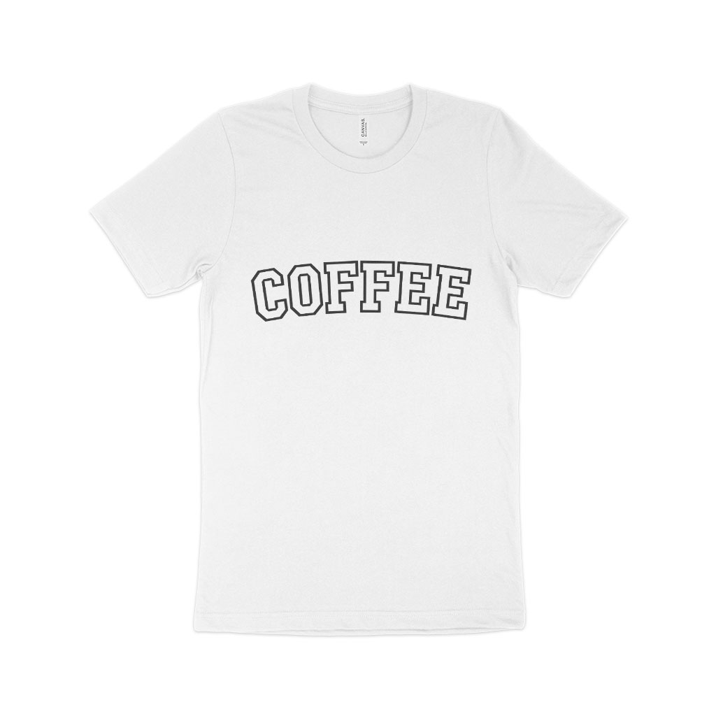 Coffee Unisex Jersey T-Shirt Made in USA