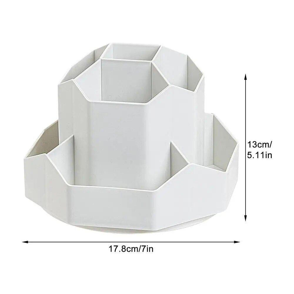 360° Rotating Desk Organizer