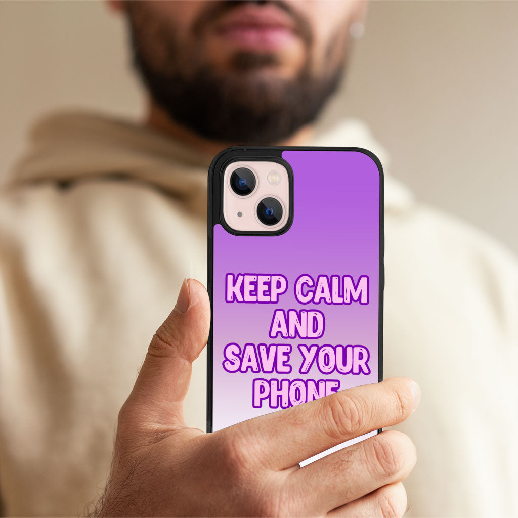 Keep Calm iPhone 13 Mini Case - Cool Phone Case for iPhone 13 Mini - Trendy iPhone 13 Mini Case