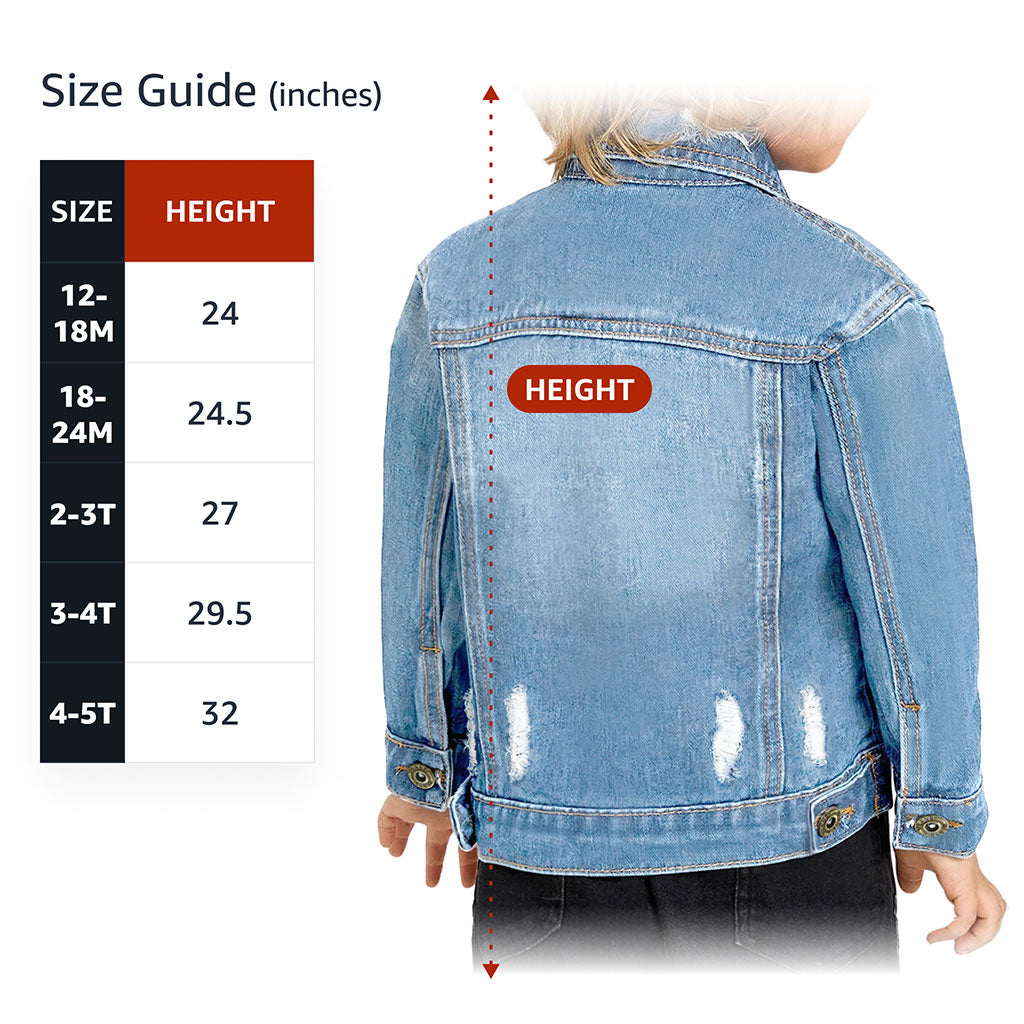 Sorry I Have Plans With Mom Toddler Denim Jacket - Cute Jean Jacket - Themed Denim Jacket for Kids