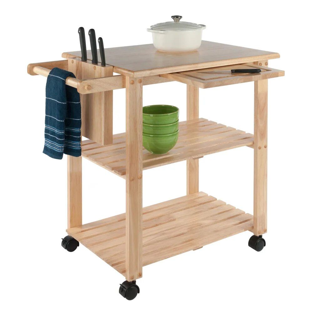 2023 Winsome Wood Mario Utility Kitchen Cart