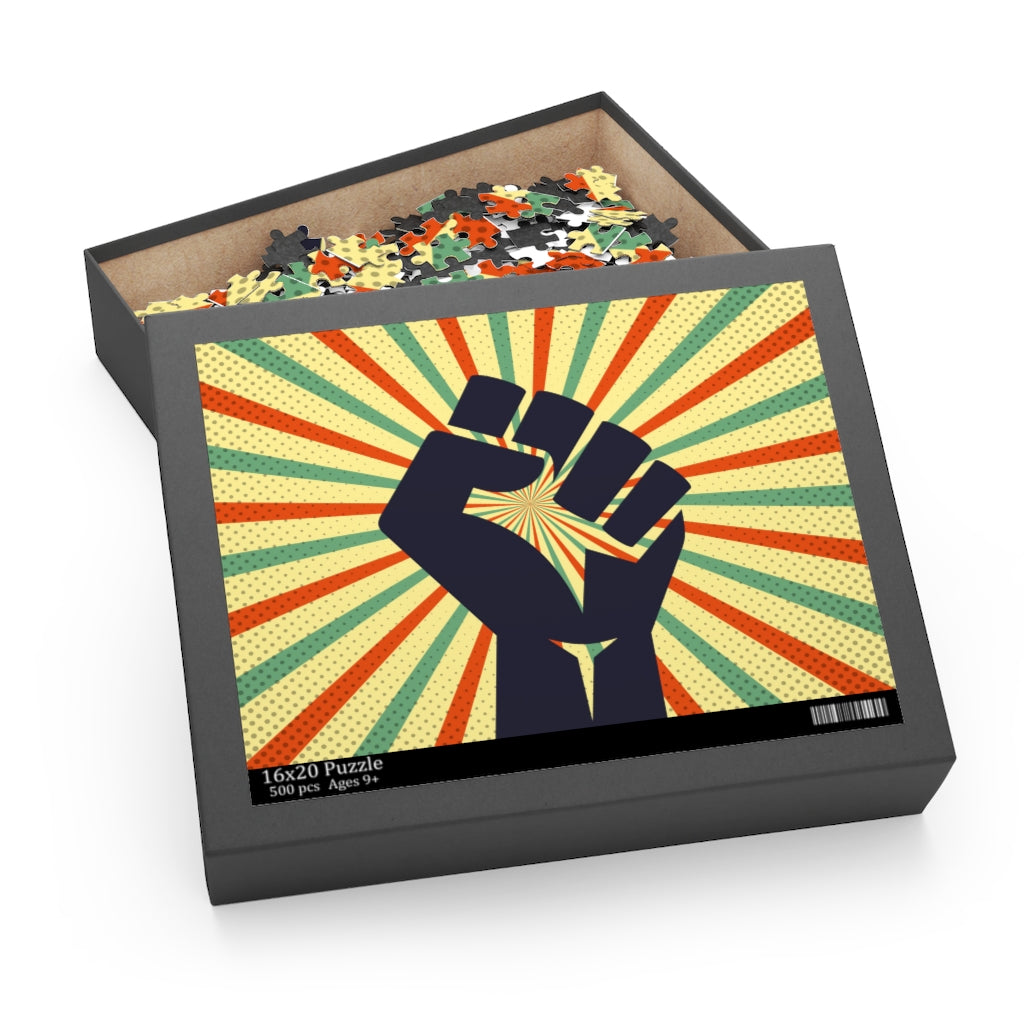 Retro Theme with Hand Jigsaw Puzzle 500-Piece