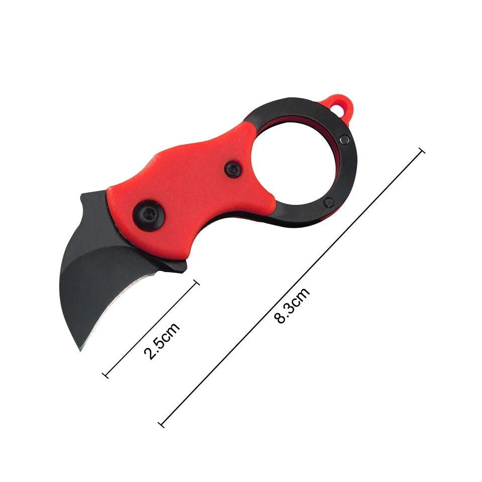 Compact Karambit Keychain Knife