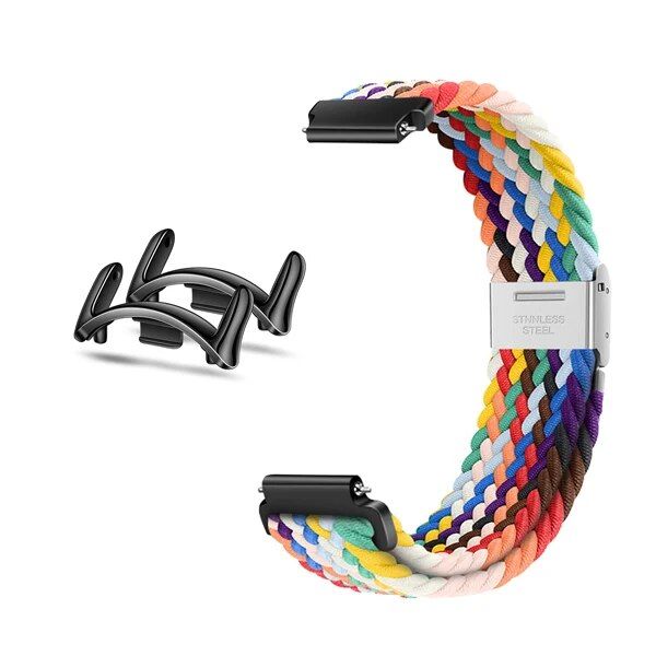 Elastic Braided Nylon Loop Strap for Smart Bands