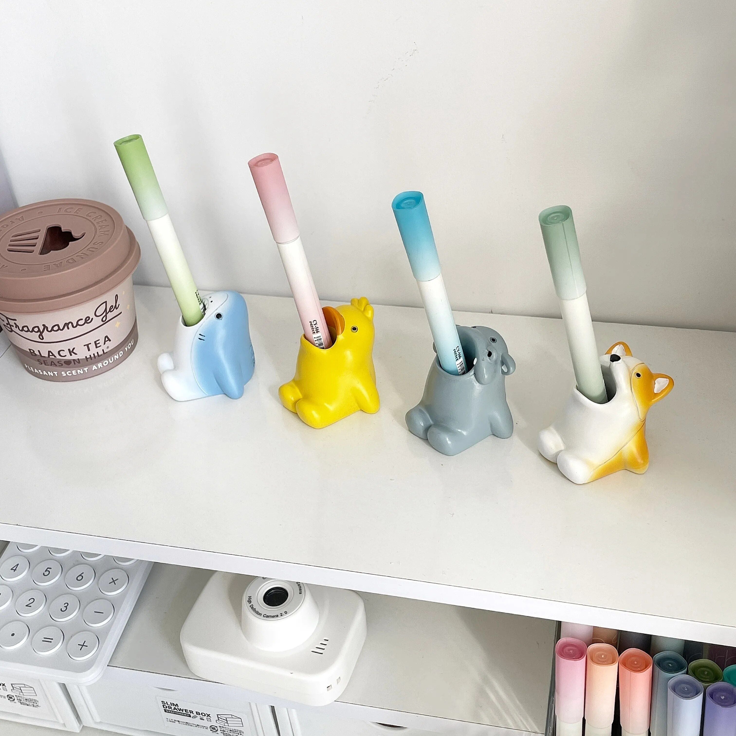 Cartoon Animal Multi-Purpose Pen and Toothbrush Holder