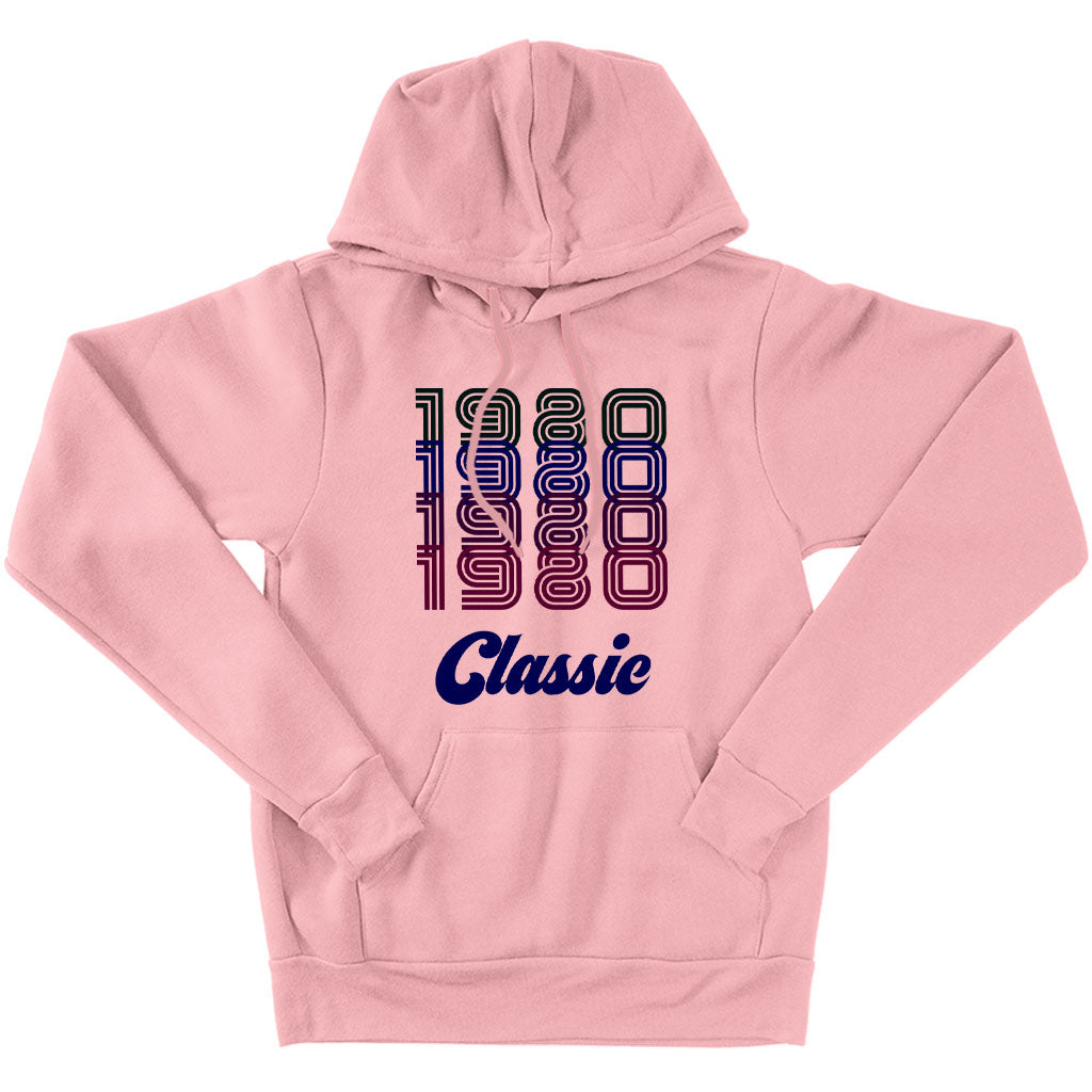 1980 Classic Hoodie - 1980 Hoodie - 80s Hoodie