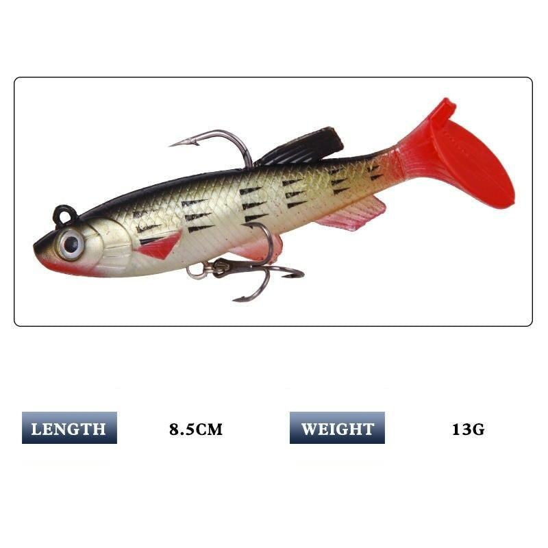 Versatile T-Tail Soft Lure 8.5cm