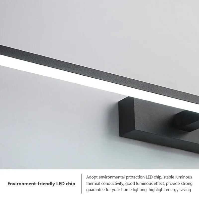 Sleek Modern LED Wall Light for Bathrooms