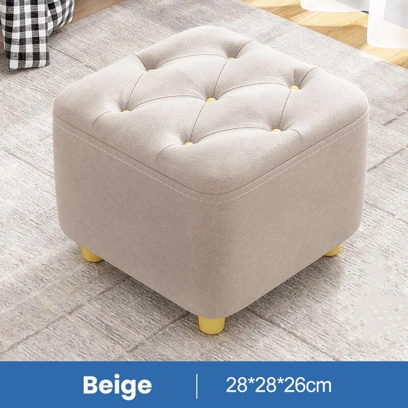 Modern Versatile Square Ottoman