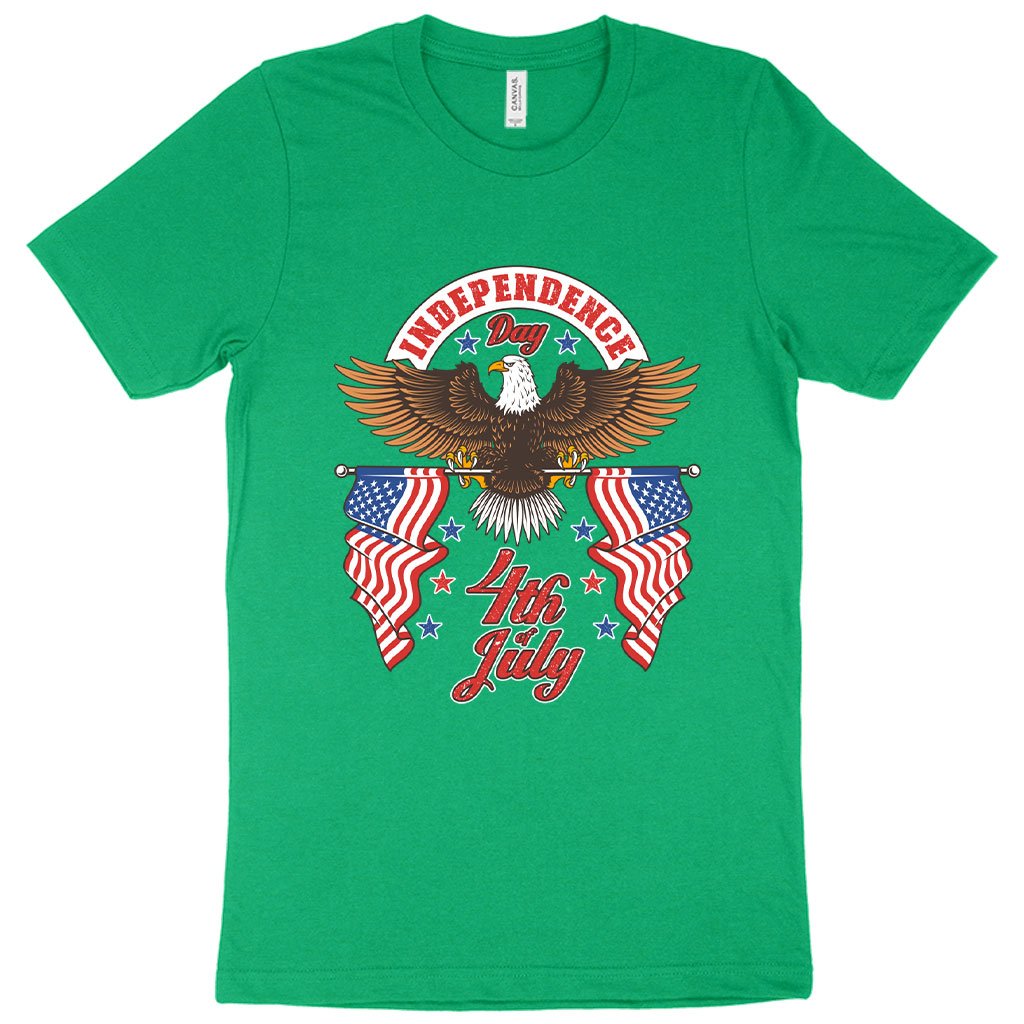 Heather Independence Day 4th of July T-Shirt - Independence Day T-Shirts - Patriotic USA T-Shirt