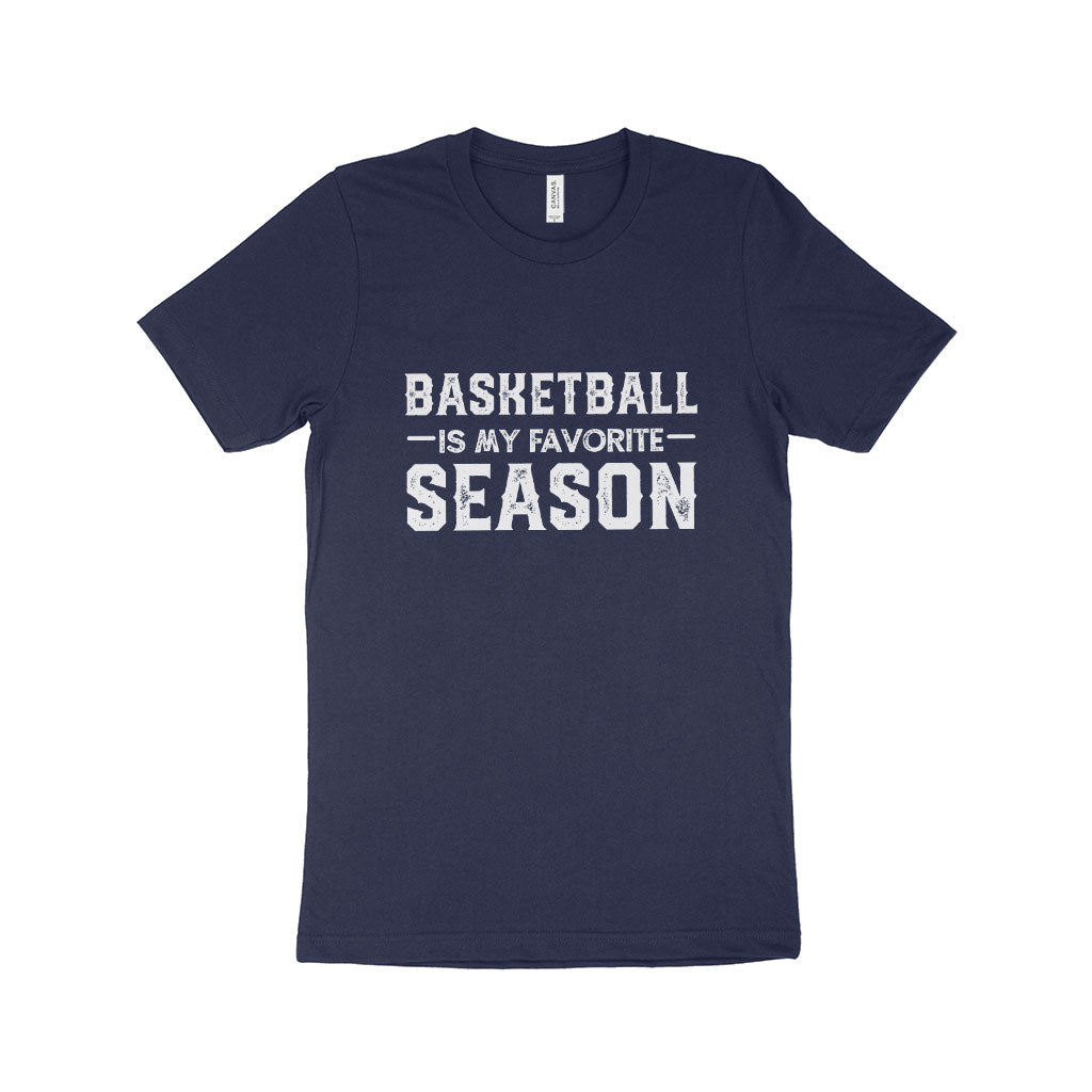 Basketball Season Unisex Jersey T-Shirt Made in USA