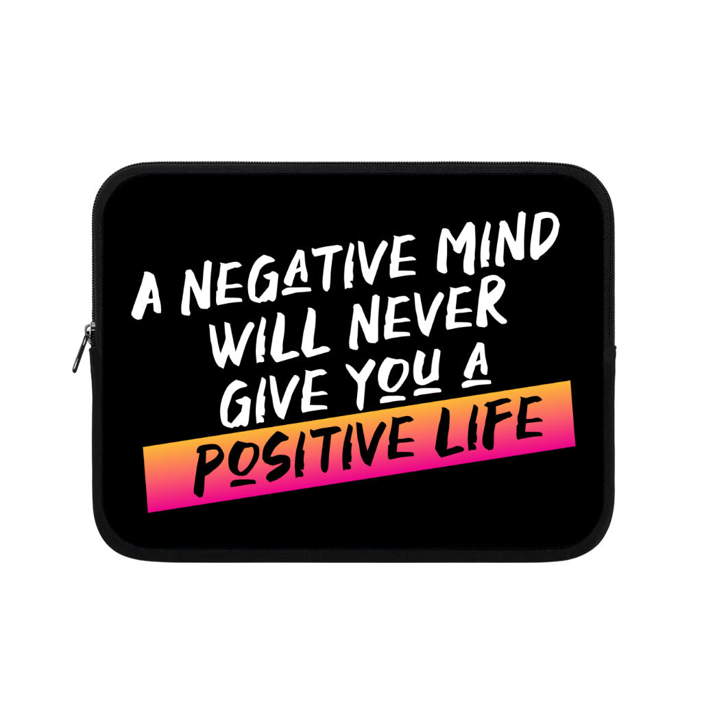 Positive Quote iPad Sleeve - Trendy Tablet Sleeve - Cool Carrying Case