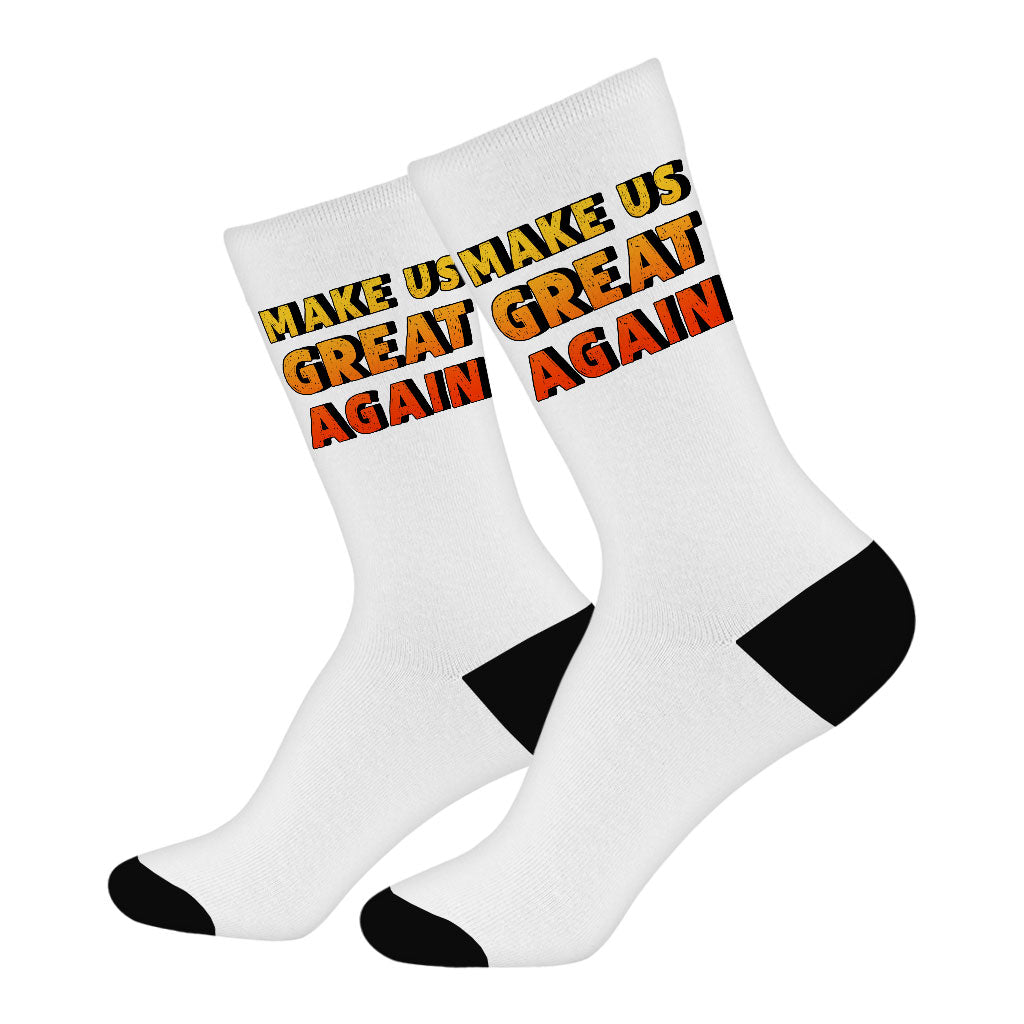 Cool Saying Socks - Cute Novelty Socks - Trendy Crew Socks