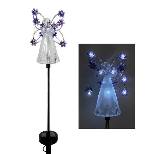 Solar Angel Outdoor Garden Light