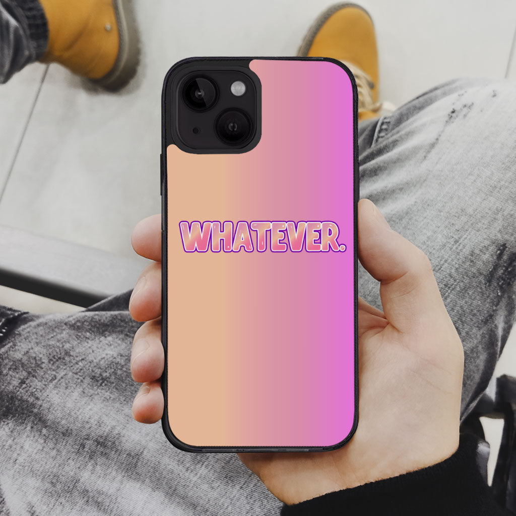 Whatever iPhone 14 Plus Case - Trendy Phone Case for iPhone 14 Plus - Best Design iPhone 14 Plus Case