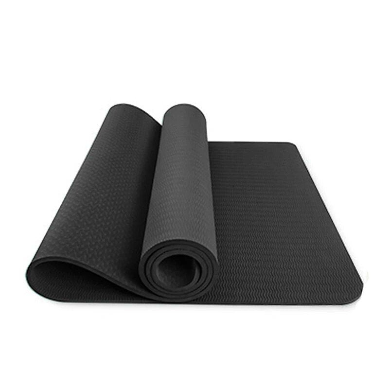 Premium TPE Double Layer Non-Slip Yoga Mat - Ideal for Gymnastics, Pilates & Fitness