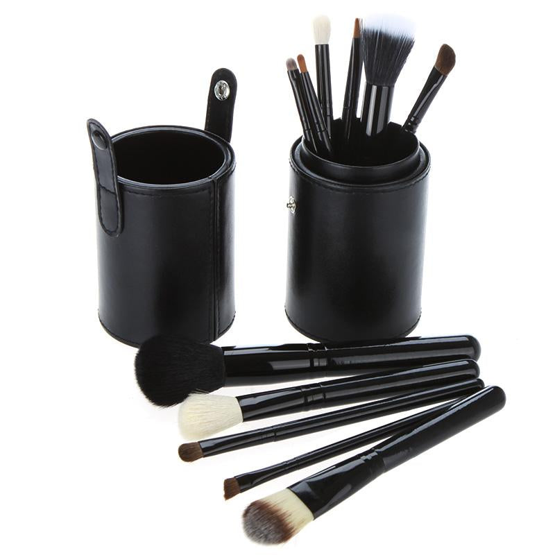 OH Fashion Makeup Brushes Midnight Black,13 PCs