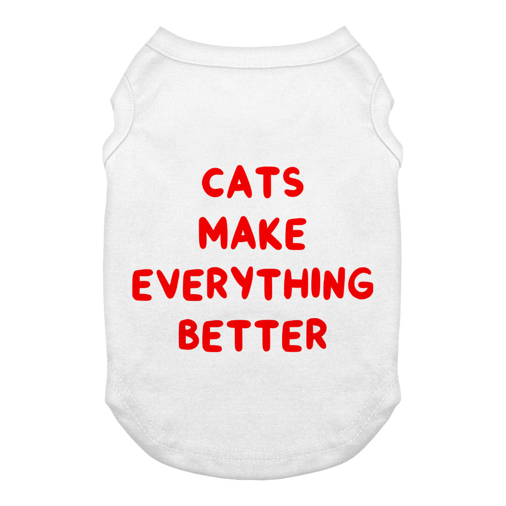 Cool Funny Dog Tank - Funny Cat Quote Dog T-Shirt - Cute Dog Clothing