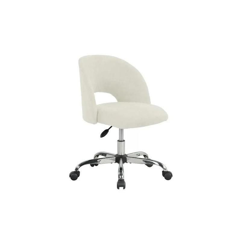 Mainstay Fabric Upholstered Open Back Office Chair