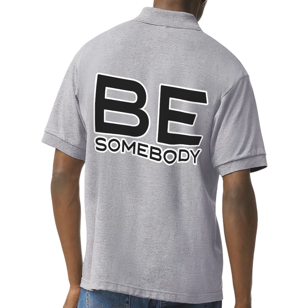 Be Somebody Jersey Sport T-Shirt - Motivational T-Shirt - Cool Printed Sport Tee