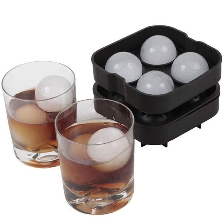 Deluxe Diamond-Shape Silicone Ice Cube Tray with Lid