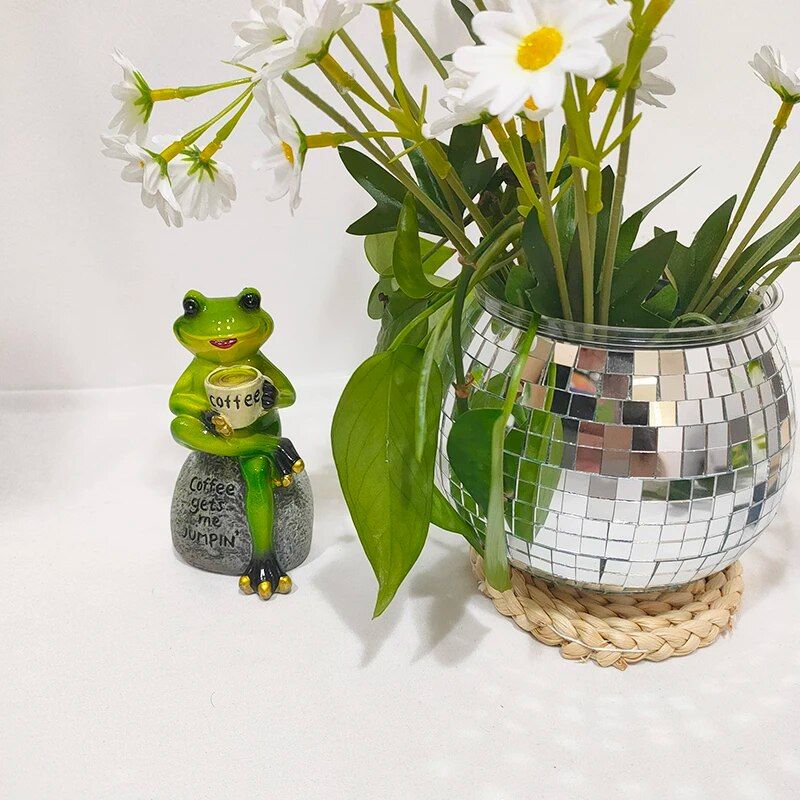 Bohemian Chic Self-Watering Disco Ball Planter