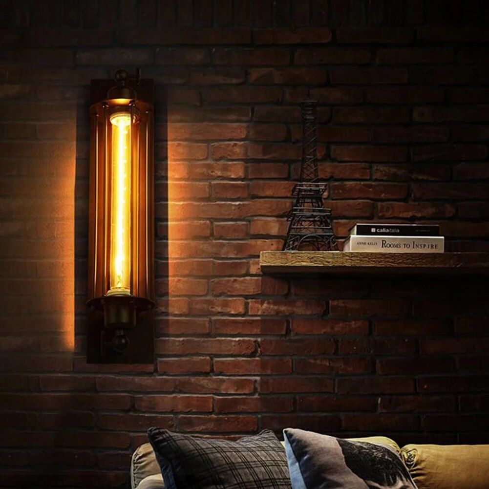 Retro Industrial E27 Edison Wall Lamp