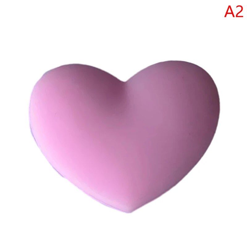 Heart-Shaped Silicone Tennis Racket Vibration Dampener - Shock Absorber for Enhanced Play