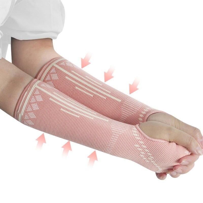 2Pcs Breathable Compression Sports Arm Guards