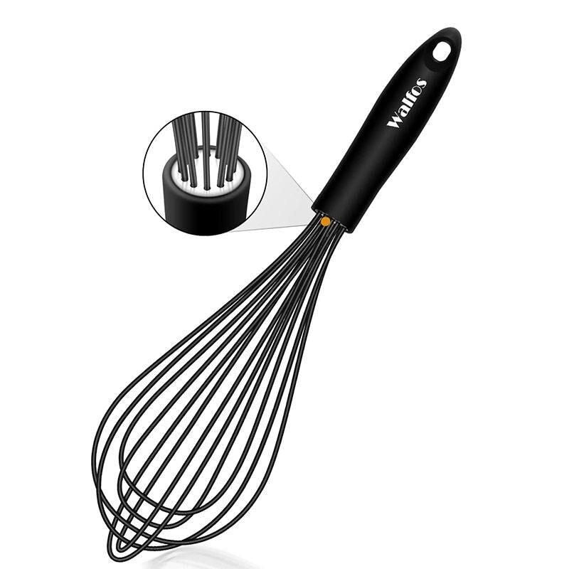 WALFOS 1pcs/3set Multifunctional Rotating Manual Whisk Mixer