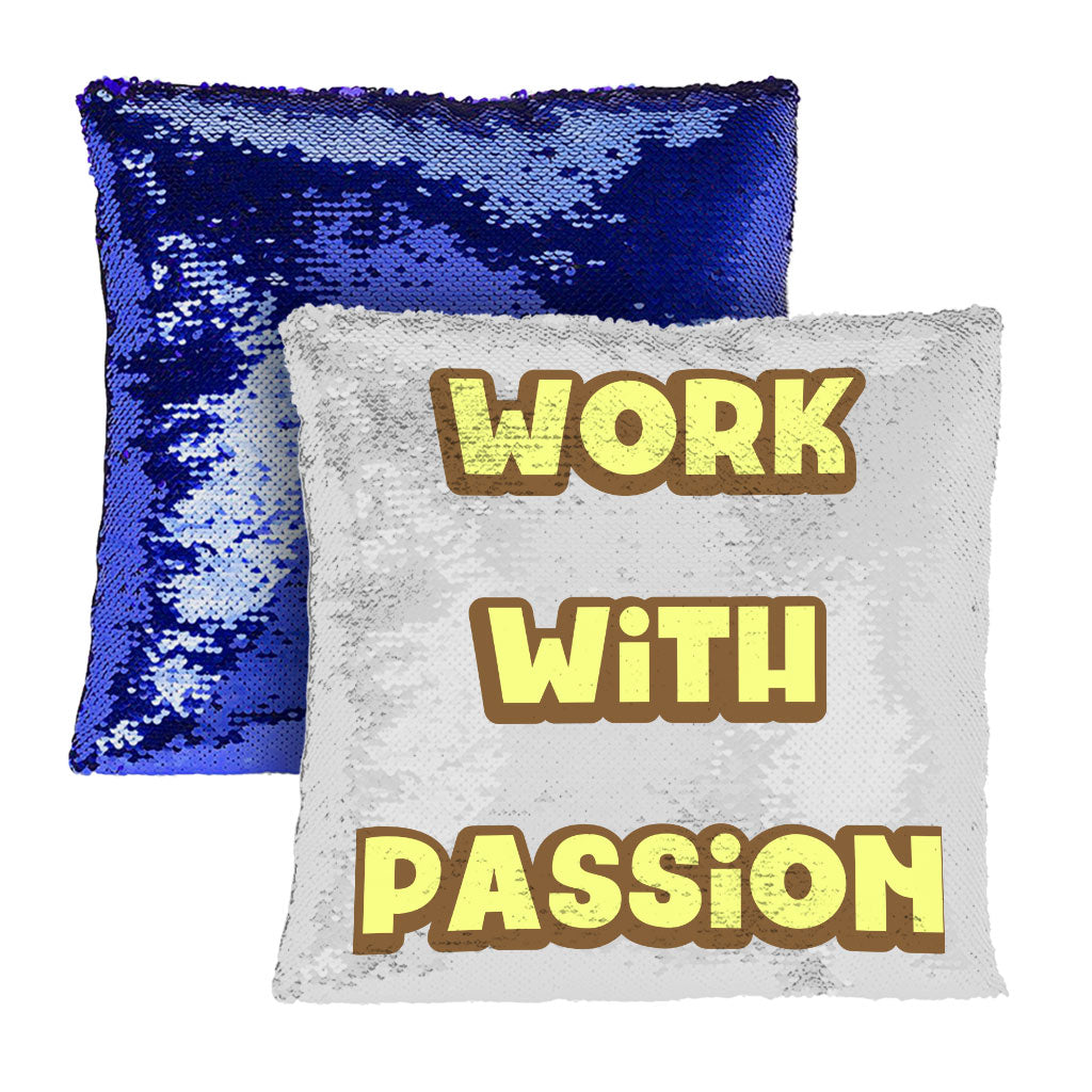 Motivational Sequin Pillow Case - Saying Pillow Case - Cute Pillowcase