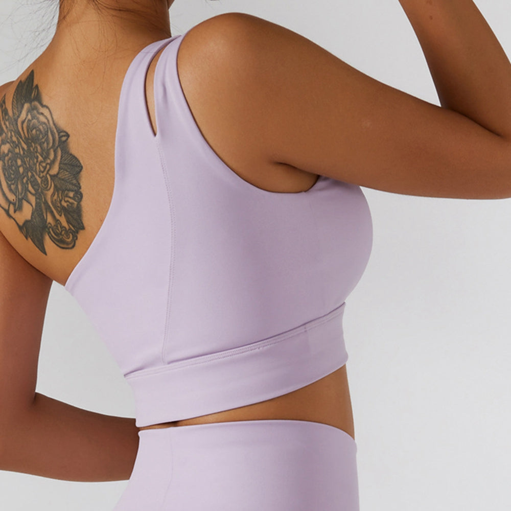 One-Shoulder Sports Bra (more color options)