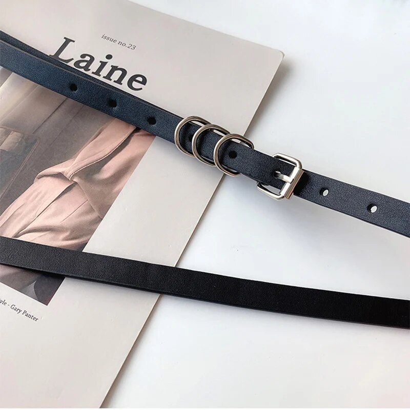 Stylish Punk Chain Leather Waist Belt