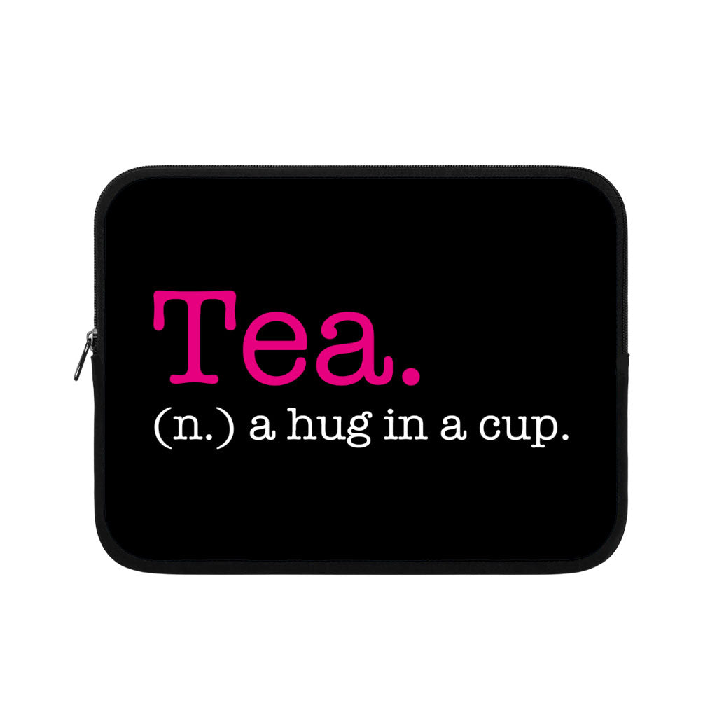 Tea Lover iPad Sleeve - Funny Design Tablet Sleeve - Best Print Carrying Case