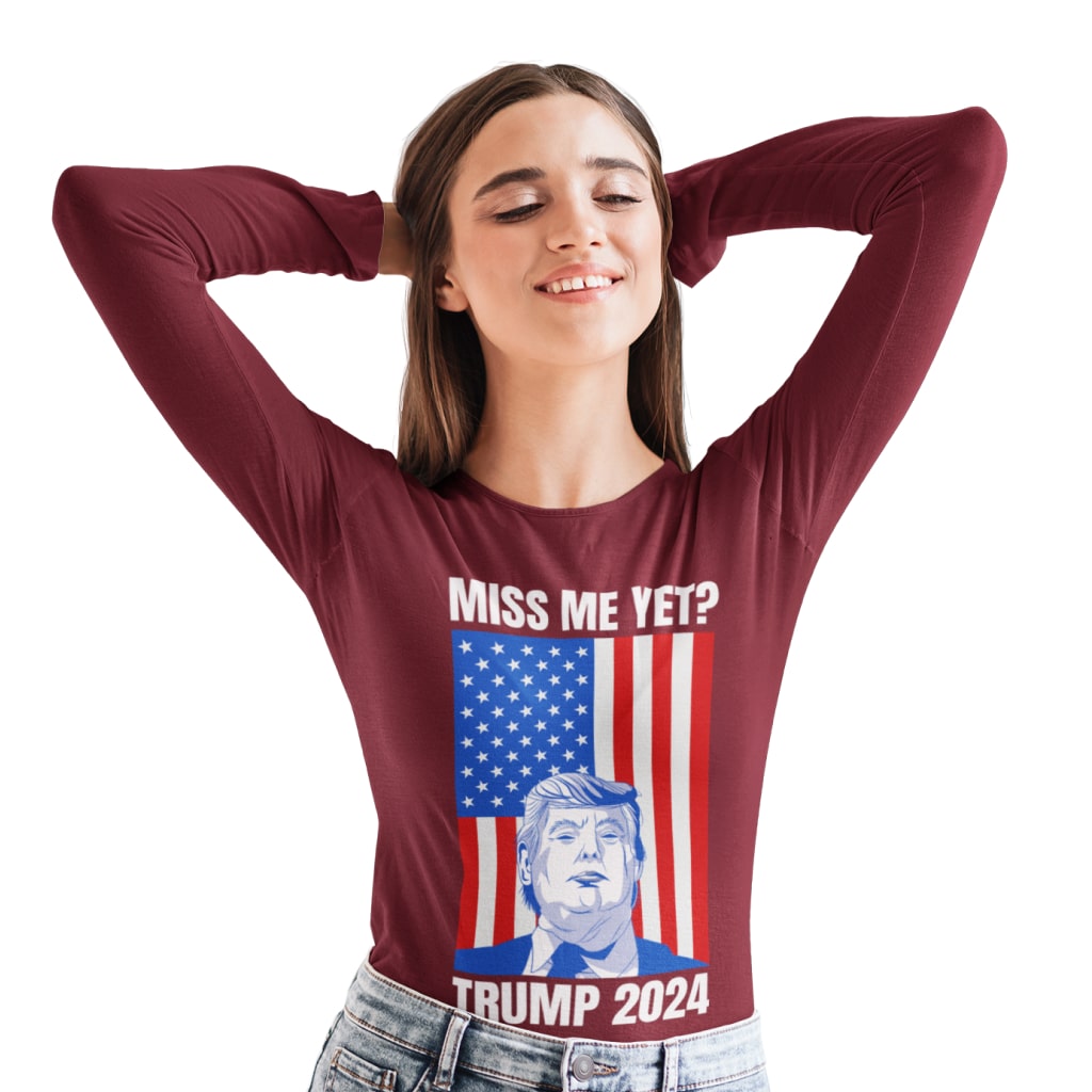 Long Sleeve Donald J Trump T-Shirt - Pro Trump Gear