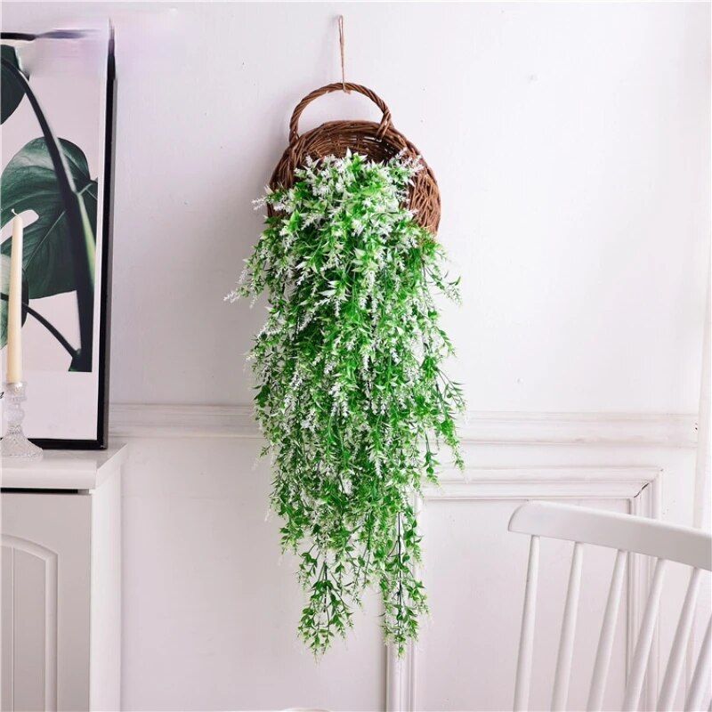 75cm Indoor/Outdoor Artificial Malt Grass Wall Flower Decor