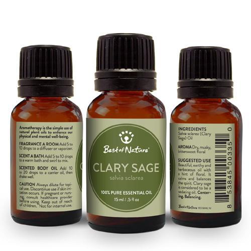 Sage Clary Essential Oil | Purple Missy