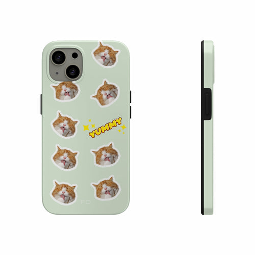 Cat Yummy Tough Case for iPhone with Wireless Charging