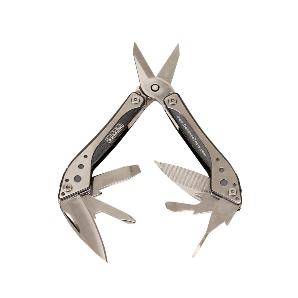 Scissors & Pliers Multi Tool Keychain