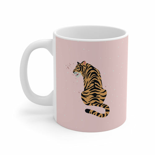 Pink Leopard Mug