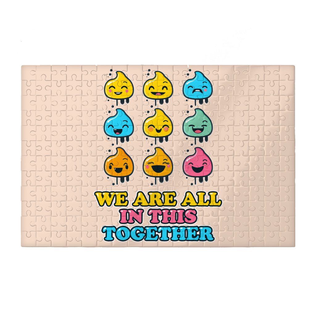 We are All in This Together Puzzles - Kawaii Jigsaw Puzzle - Cute Design Puzzles