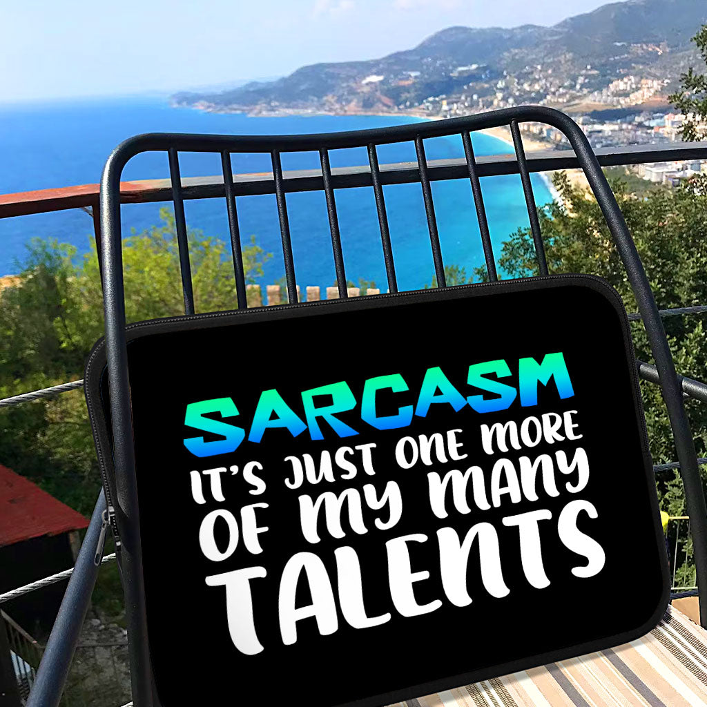 Sarcasm HP 16" Sleeve - Funny Laptop Sleeve - Printed Laptop Sleeve with Zipper