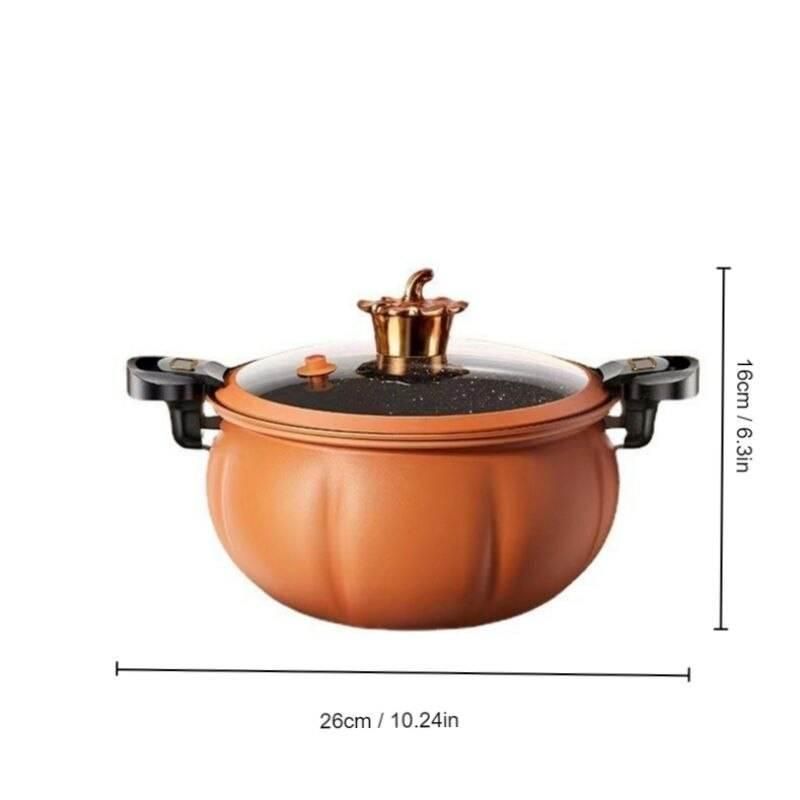 5L Orange Cast Iron Micro Pressure Pot