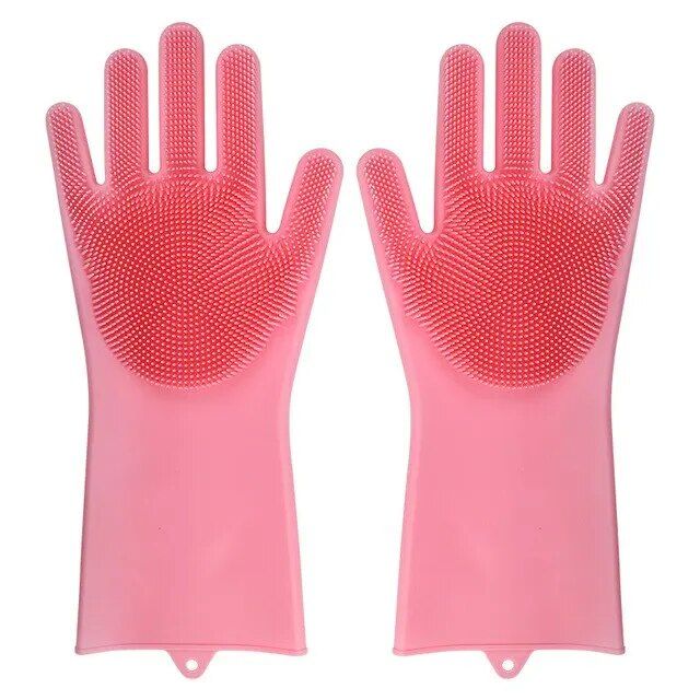 Multi-Purpose Silicone Dishwashing Gloves