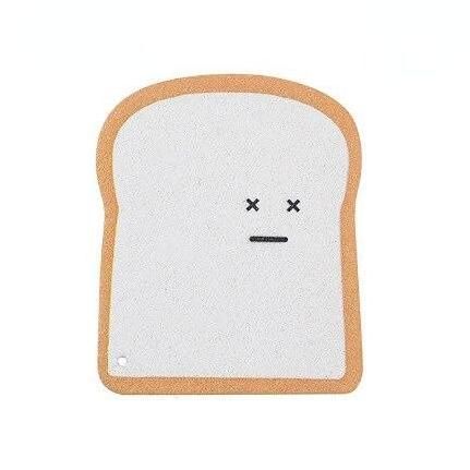 Eco-Friendly Bread Cartoon Dishcloth & Sponge