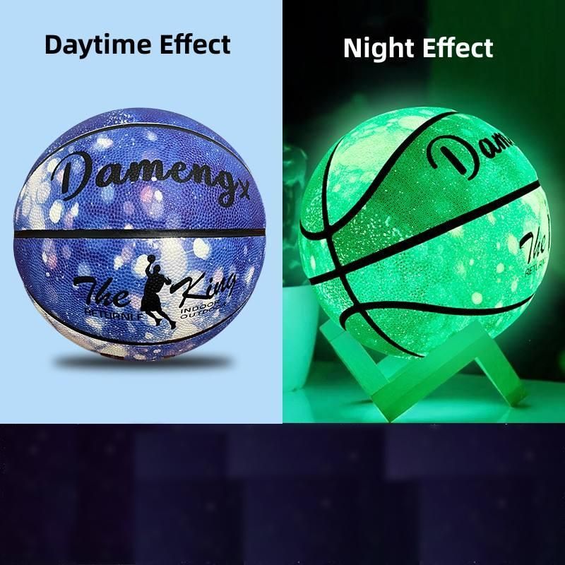 Reflective Glow-in-the-Dark Basketball